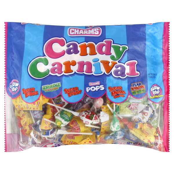 Charms Candy Carnival, 44 oz (1.24 kg) Food & Grocery Gum & Candy