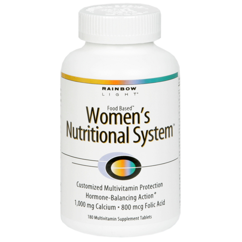 Women' s Nutritional System, Multivitamin Supplement, Food Based, Tablets, 180 tablets