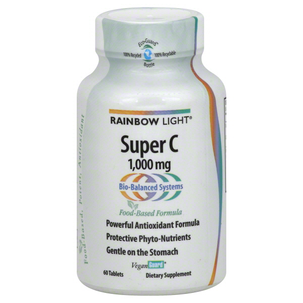 Super C, 1000 mg, Tablets, 60 tablets