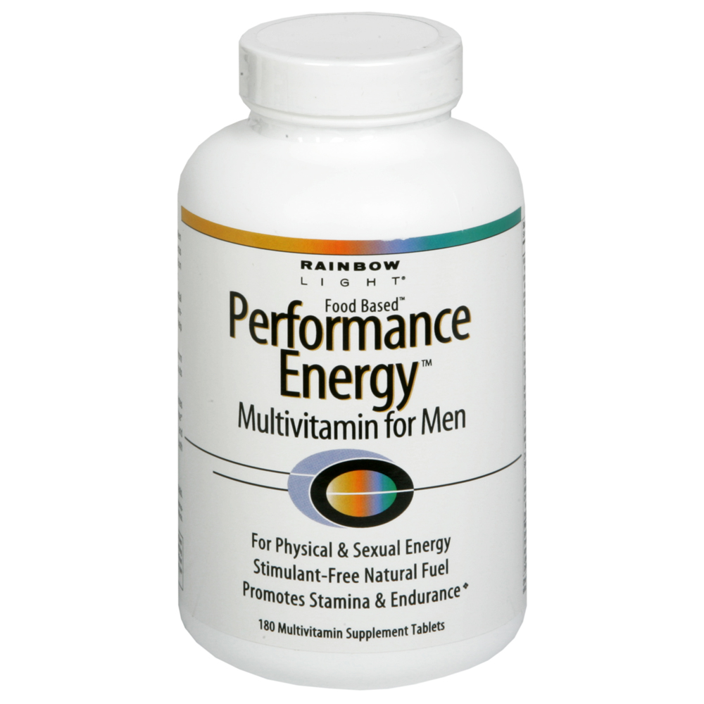 Performance Energy Multivitamin for Men, Multivitamin Supplement Tablets, 180 tablets