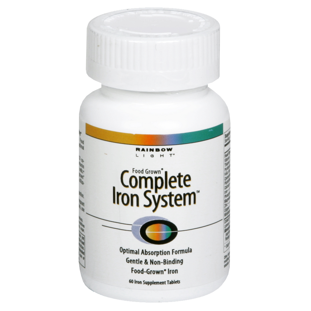 Rainbow Light Complete Iron MiniTabs 60 Tablets