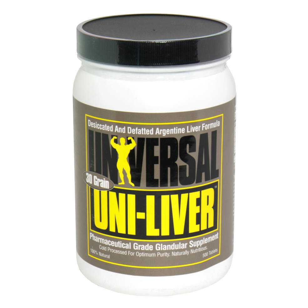 Universal Nutrition UniLiver, 500 Tablets