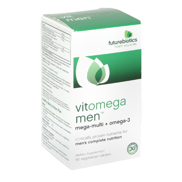 Vitomega Men, Vegetarian Tablets, 90 tablets