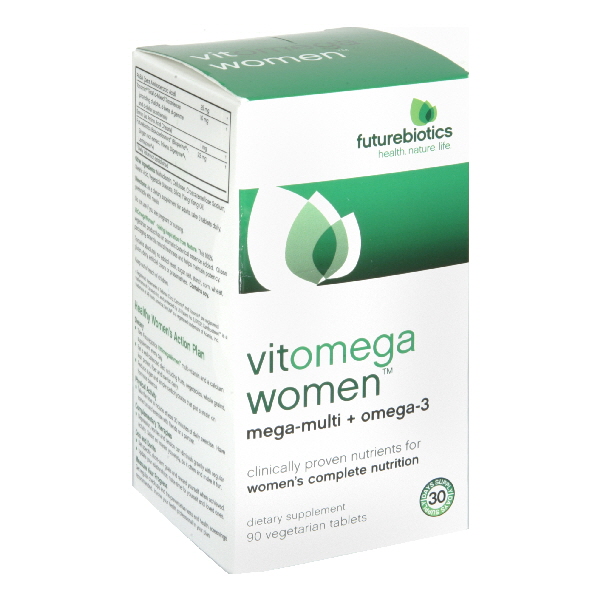 Vitomega Women, Vegetarian Tablets, 90 tablets