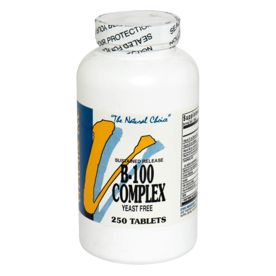 Vitalabs Vitamin B100 Complex, Sustained Release Tablets