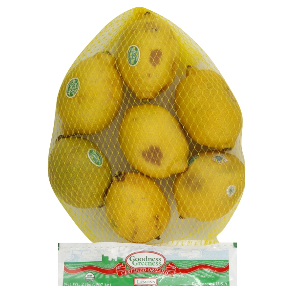 Lemons, 6 lemons [2 lb (0.907 kg)]