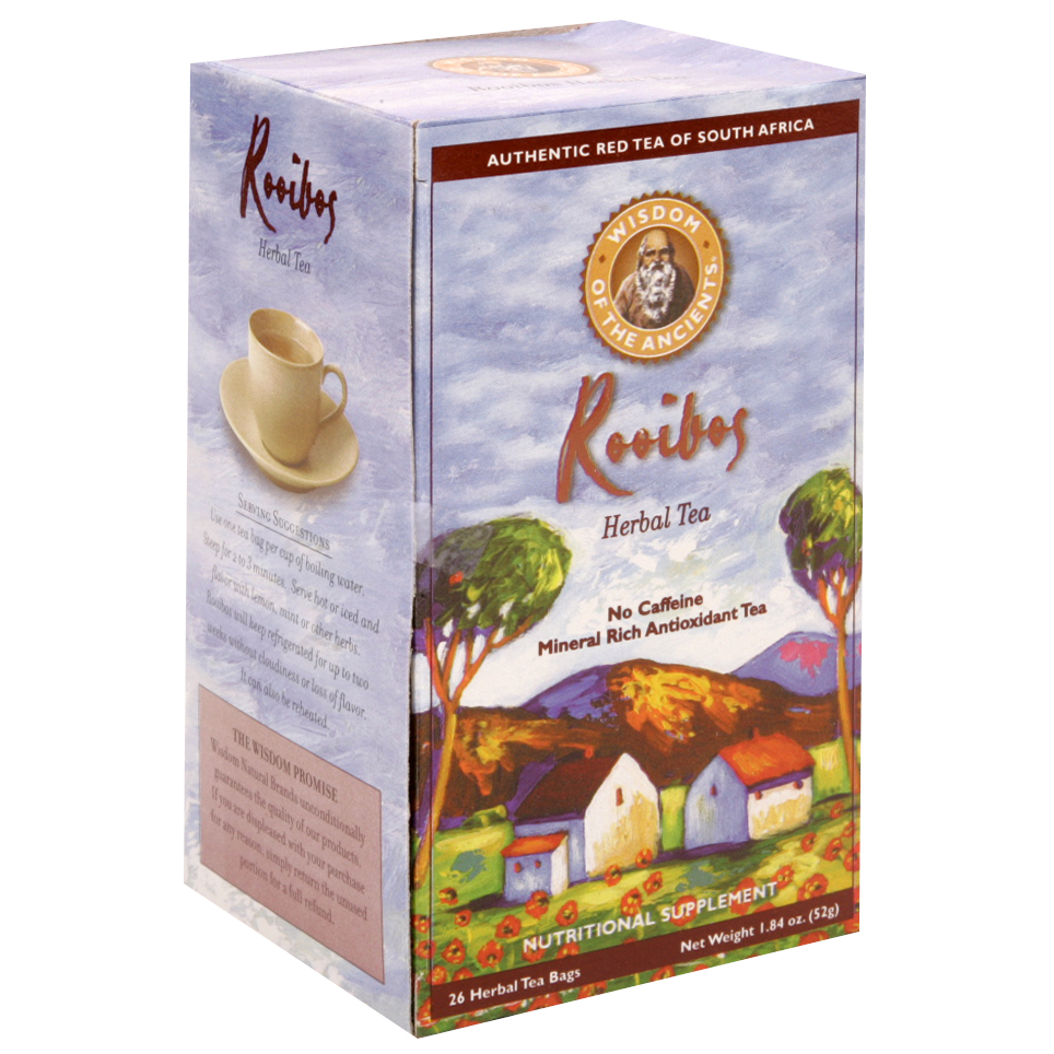 UPC 716123123242 product image for Wisdom Natural Brands Herbal Tea, Rooibos, 26 tea bags [1.84 oz (52 g)] | upcitemdb.com