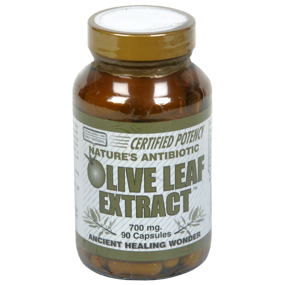 ONLY NATURAL Olive Leaf Extract, 90 caplets