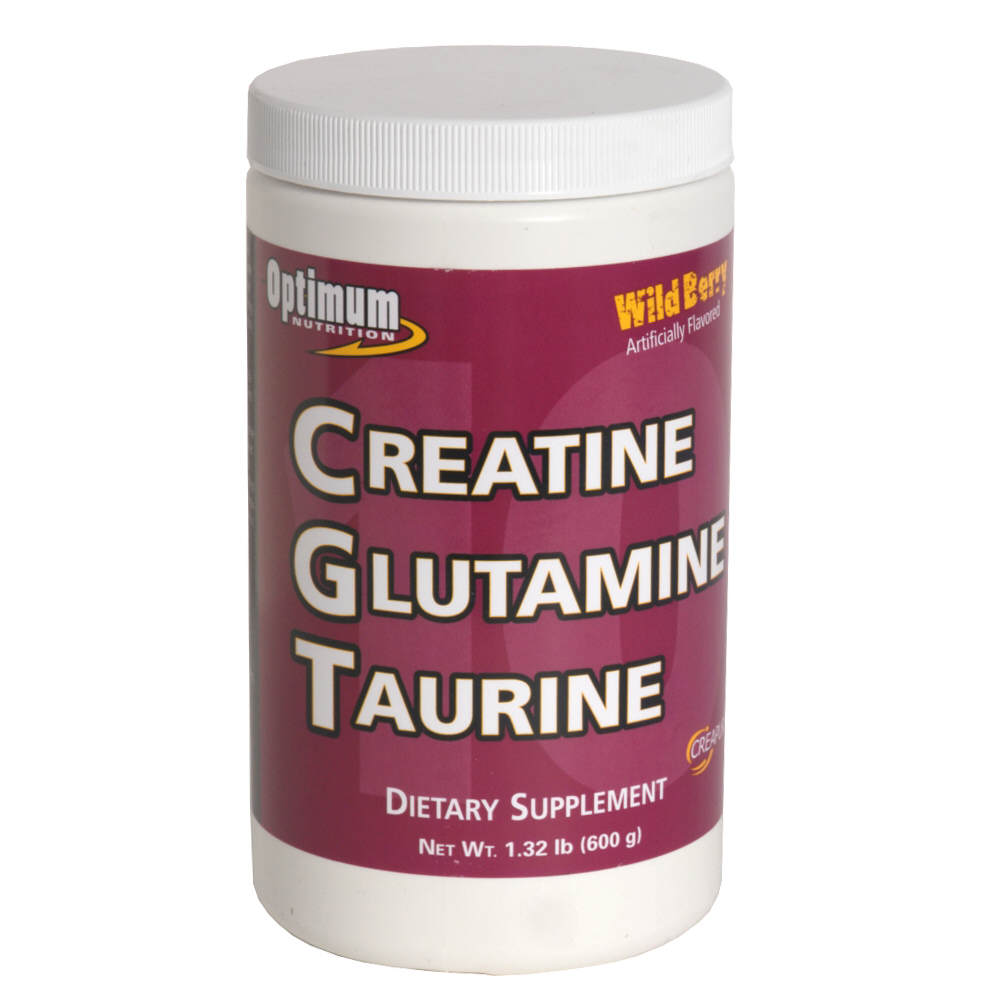 UPC 748927023213 product image for Optimum Nutrition Creatine Glutamine Taurine, Wild Berry, 1.32 lb (600 g) | upcitemdb.com