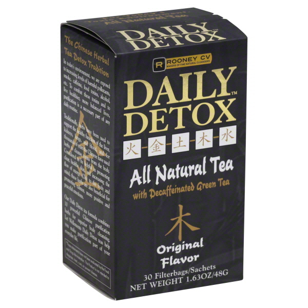 DAILY DETOX Herbal Tea, Original, 30 servings