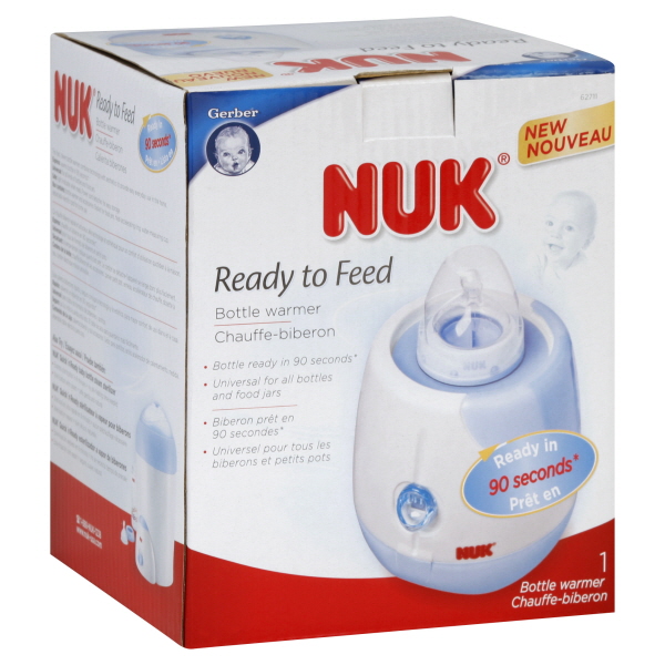 Nuk Bottle Warmer, Ready to Feed, 1 bottle warmer Baby Feeding