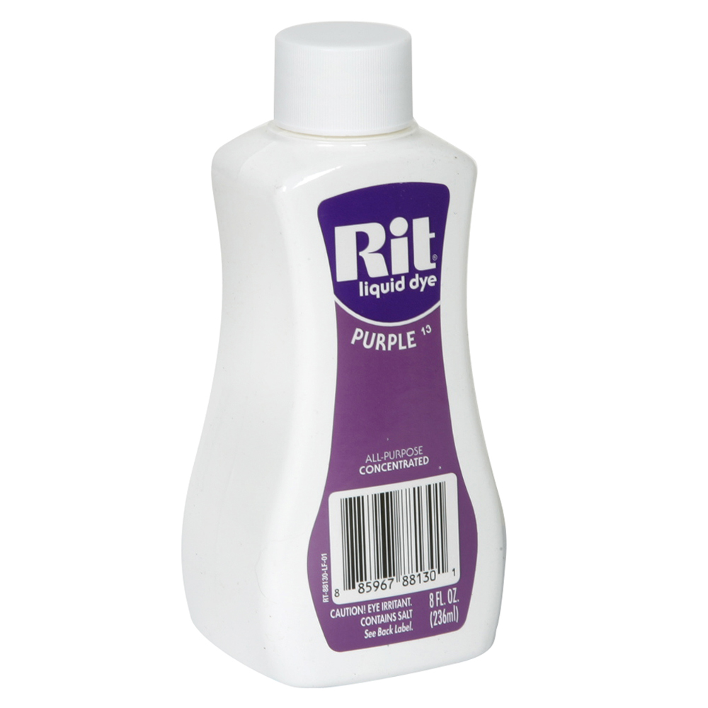 Rit Liquid Dye, Purple 13, 8 fl oz (236 ml) Food & Grocery Laundry Care Fabric Dye