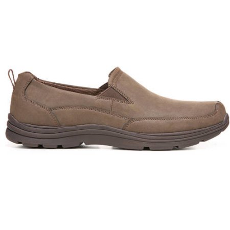 shoes dr mens slip brown velcro scholl foam memory scholls strap