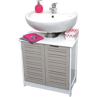 Evideco Non Pedestal Free Standing Bath Under Sink Vanity Cabinet ...