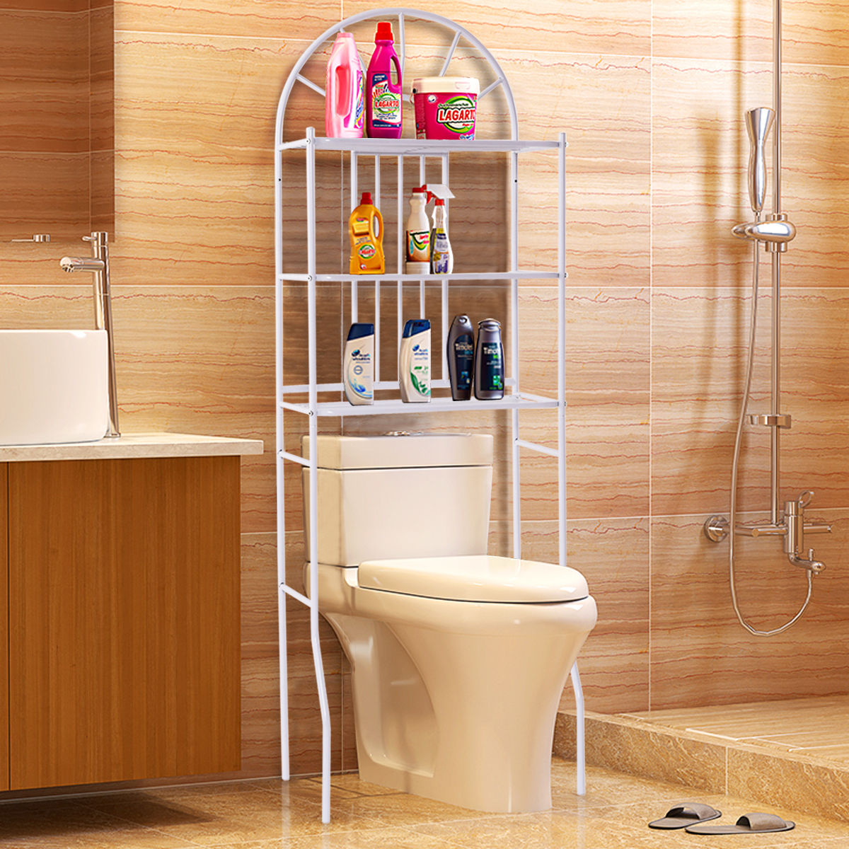 Bathroom Shelving Shower Caddies Kmart