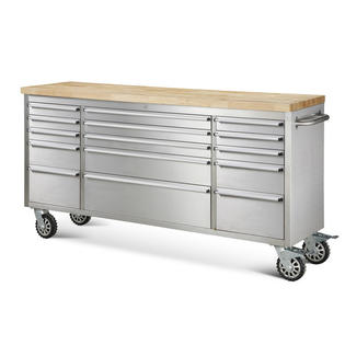THOR 72" Wide 15 Drawer Stainless Steel Anti-Fingerprint ...