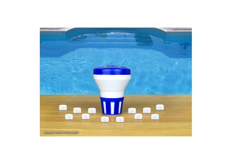 Home Depot Floating Chlorine Bromine Dispenser For Spas Hot Tubs And Small Pools HDX