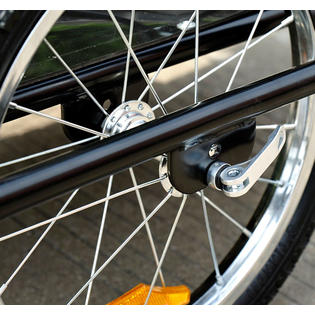 aosom wanderer cargo bike trailer