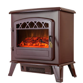 Golden Vantage 20" Electric Fireplace Heat Tempered Glass