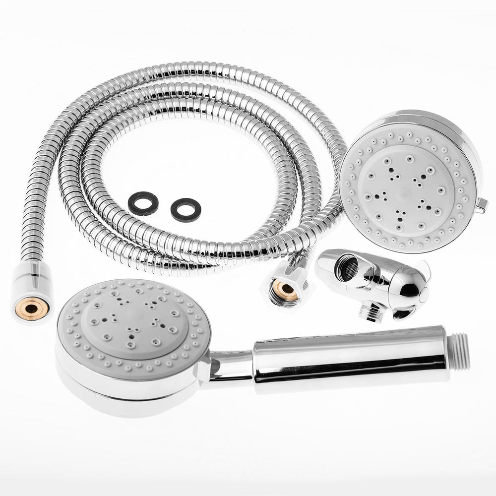 AKDY Massage Pulse Shower Style Head 3 Setting MultiFunction Water