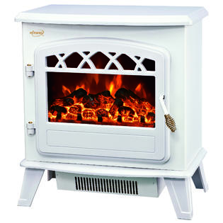 AKDY 20" Electric Fireplace Heat Tempered Glass