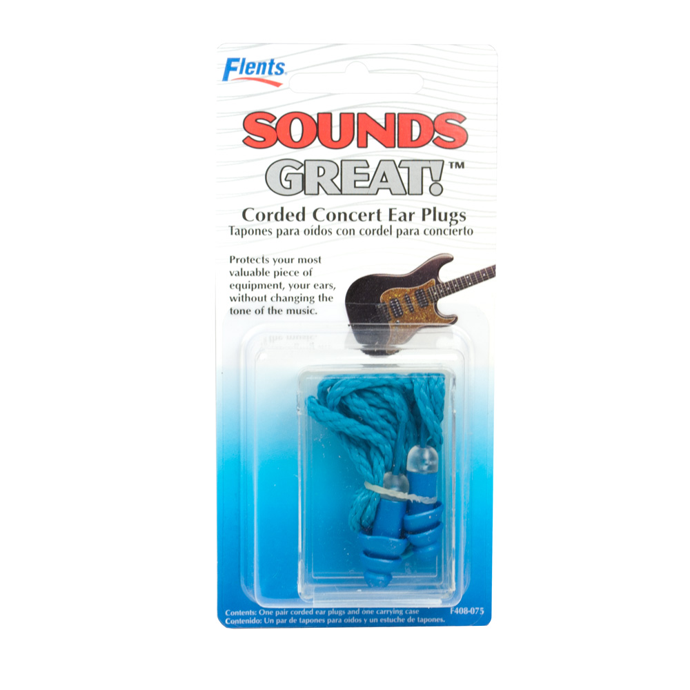 Flents Sounds Great Corded Concert Ear Plugs (1 Pair)