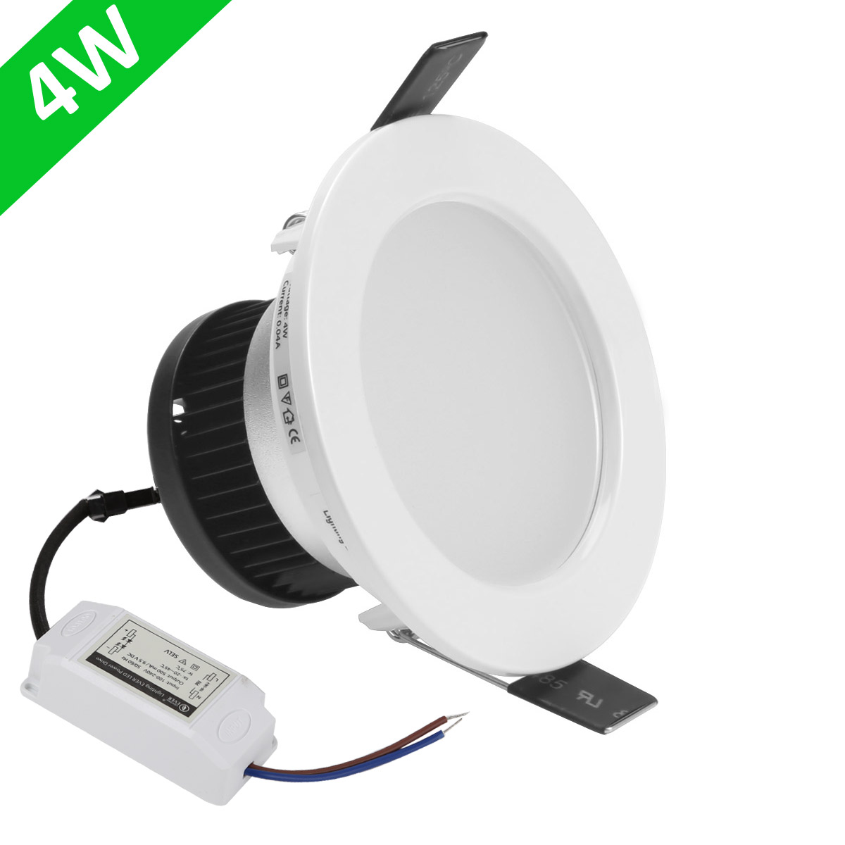 Lighting EVER LE® 4W 3Inch LED Recessed Ceiling Lights 30W Halogen