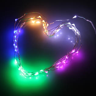 mystore 365 2M 20LEDs Copper LED Strings Light AA Battery