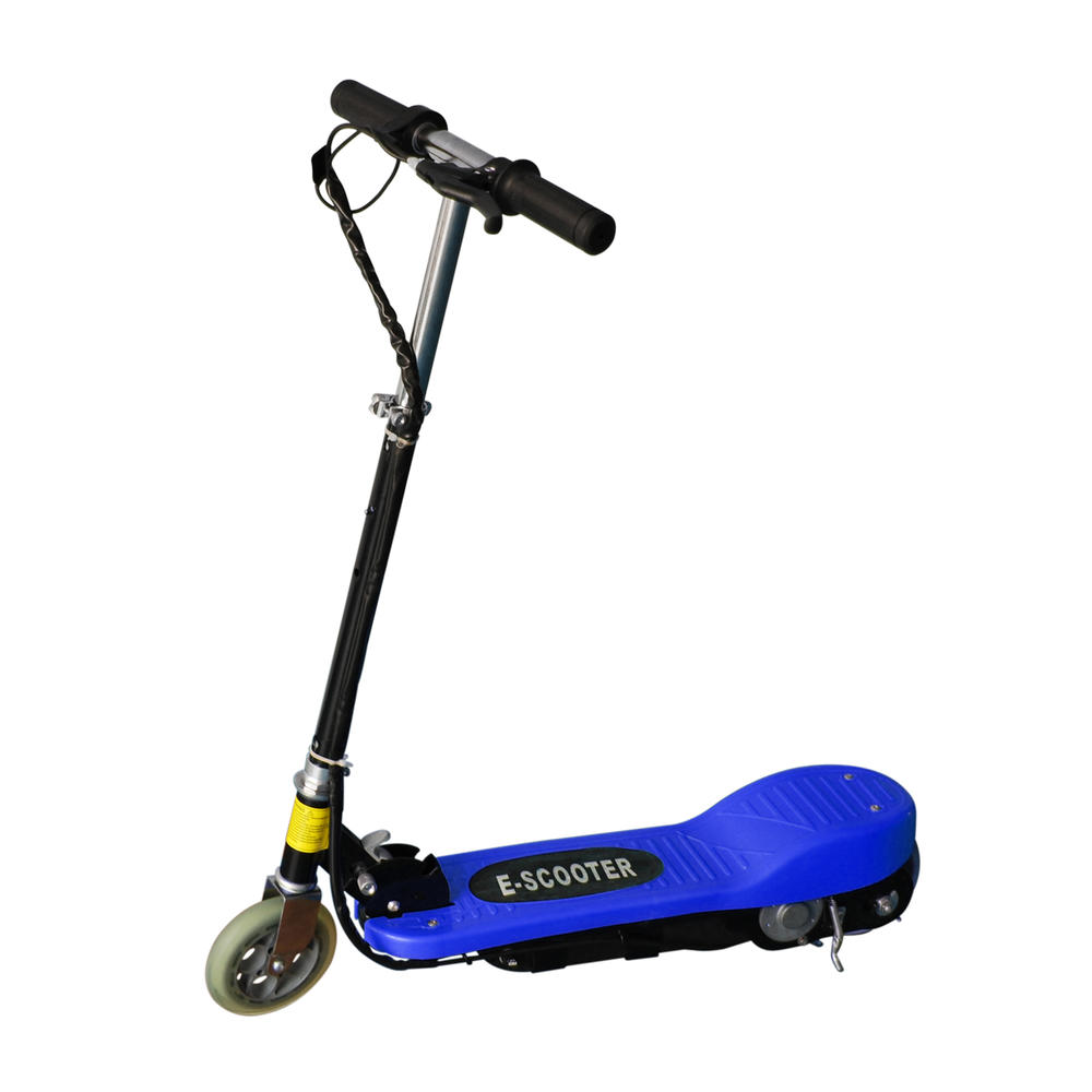 Maxtra® Electric Scooter Motorized Scooter bike Rechargeable Battery Dark Blue E120