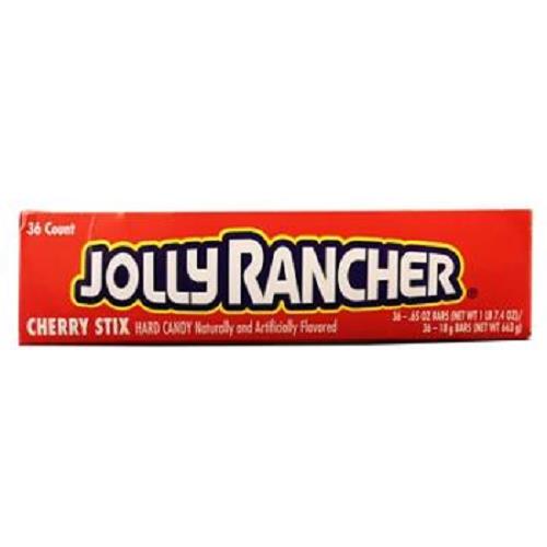 UPC 010700105066 Jolly Rancher Stix Cherry Flavor 36 0.65 Ounce