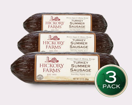UPC 021357919005 product image for Hickory Farms Turkey Summer Sausage - 3 Pack | upcitemdb.com