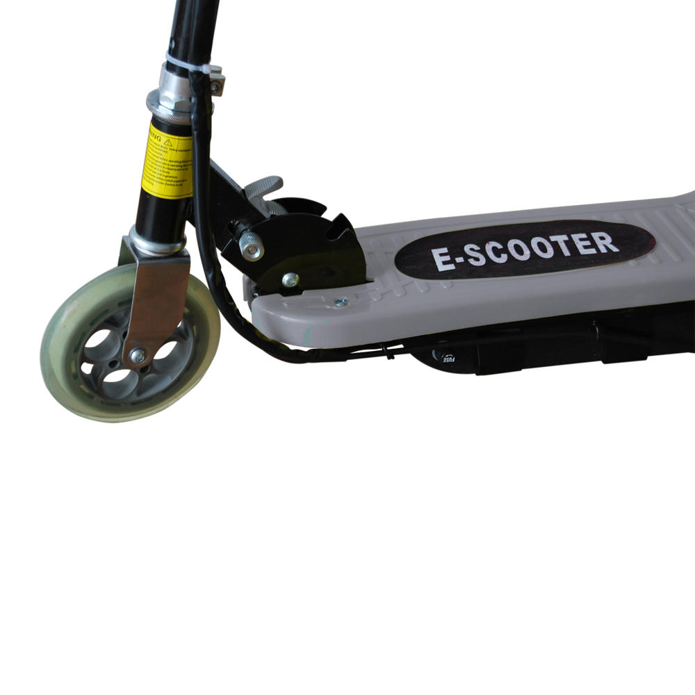 Maxtra® Electric Scooter Motorized Scooter bike Rechargeable Battery Silver E120