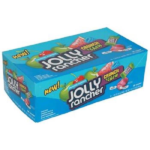 UPC 010700132710 product image for JOLLY RANCHER CRUNCH N CHEW ORIGINAL FLAVORS 1.55 oz each ( 18 in a Pack ) | upcitemdb.com