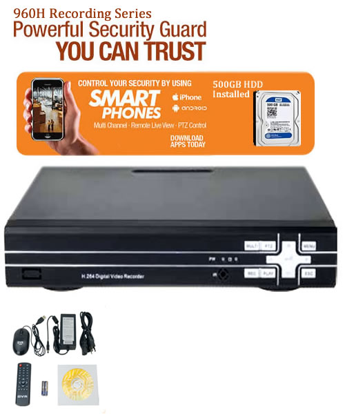Eyemax 16CH DVR System with Real Time Display and Playback
