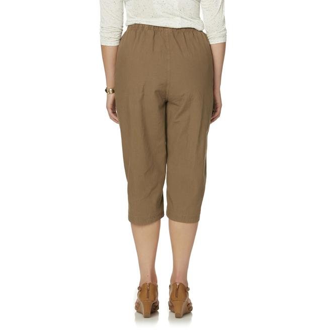 Erika Women's Plus Kiera Capri Pants
