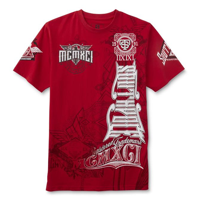 Southpole Young Men's Graphic TShirt Mixed Print