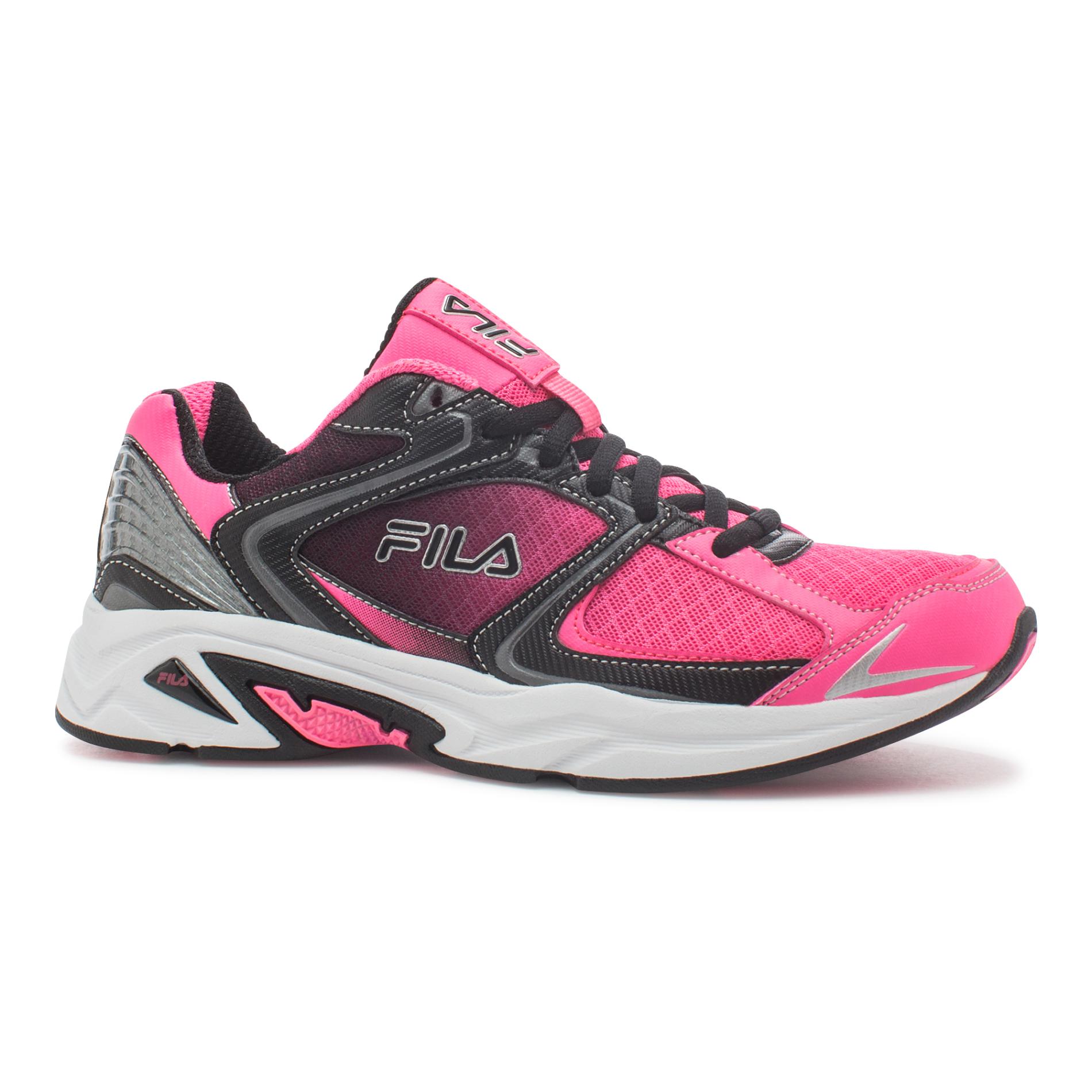 fila running shoes pink