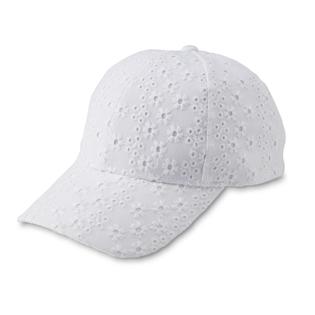 eyelet baseball cap