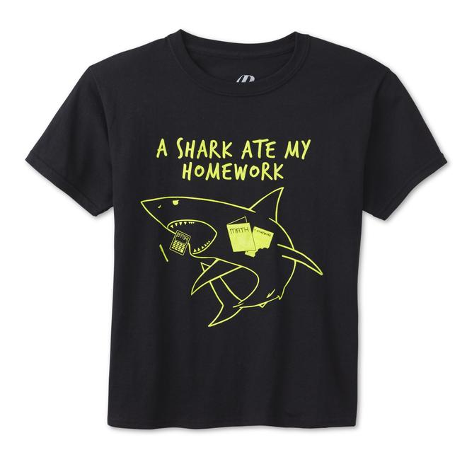 A shark ate my homework t shirt 05 picture