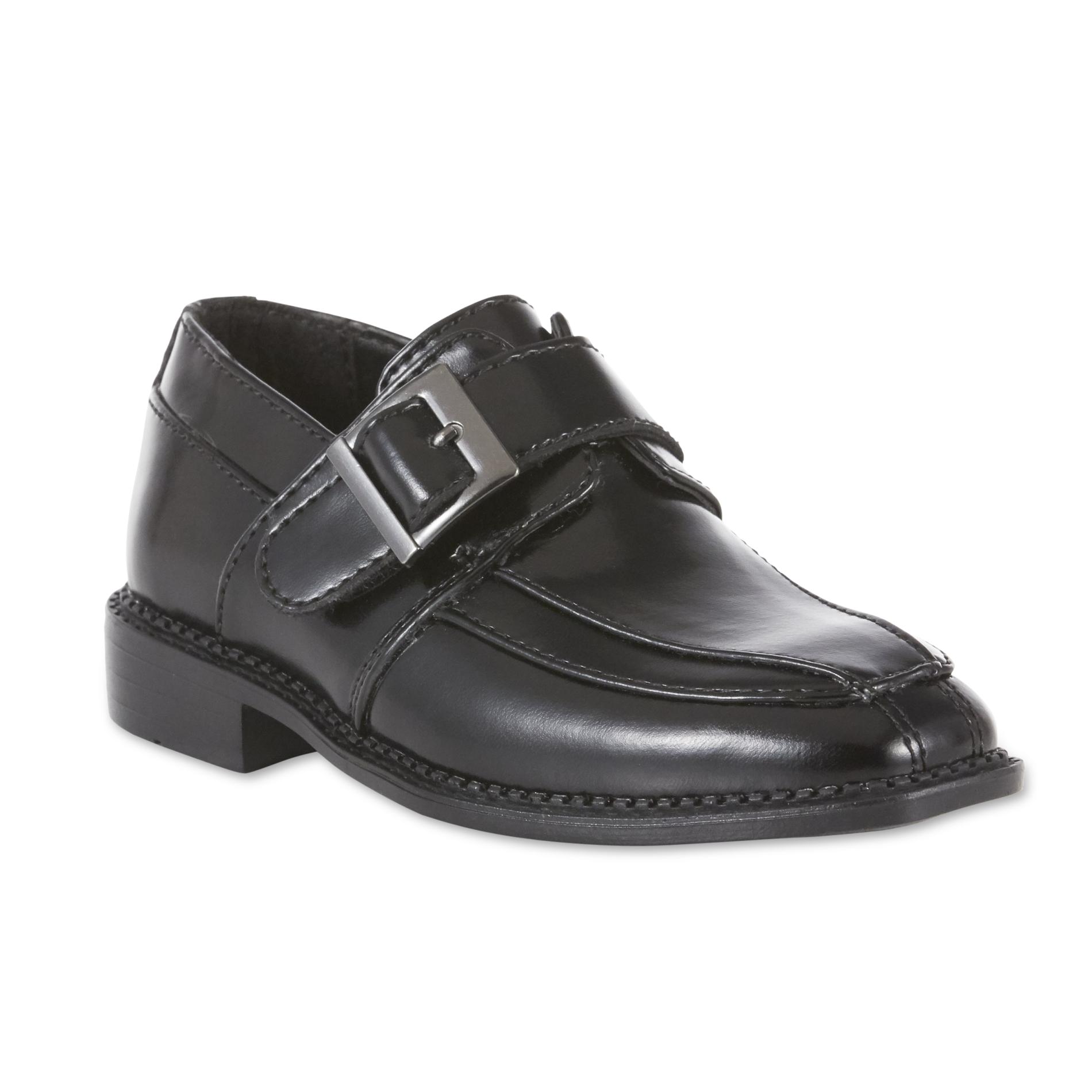 Freeman Toddler Boys' Black Maddox Dress Shoe