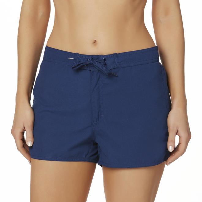 Basic Editions Women's Swim Boardshorts