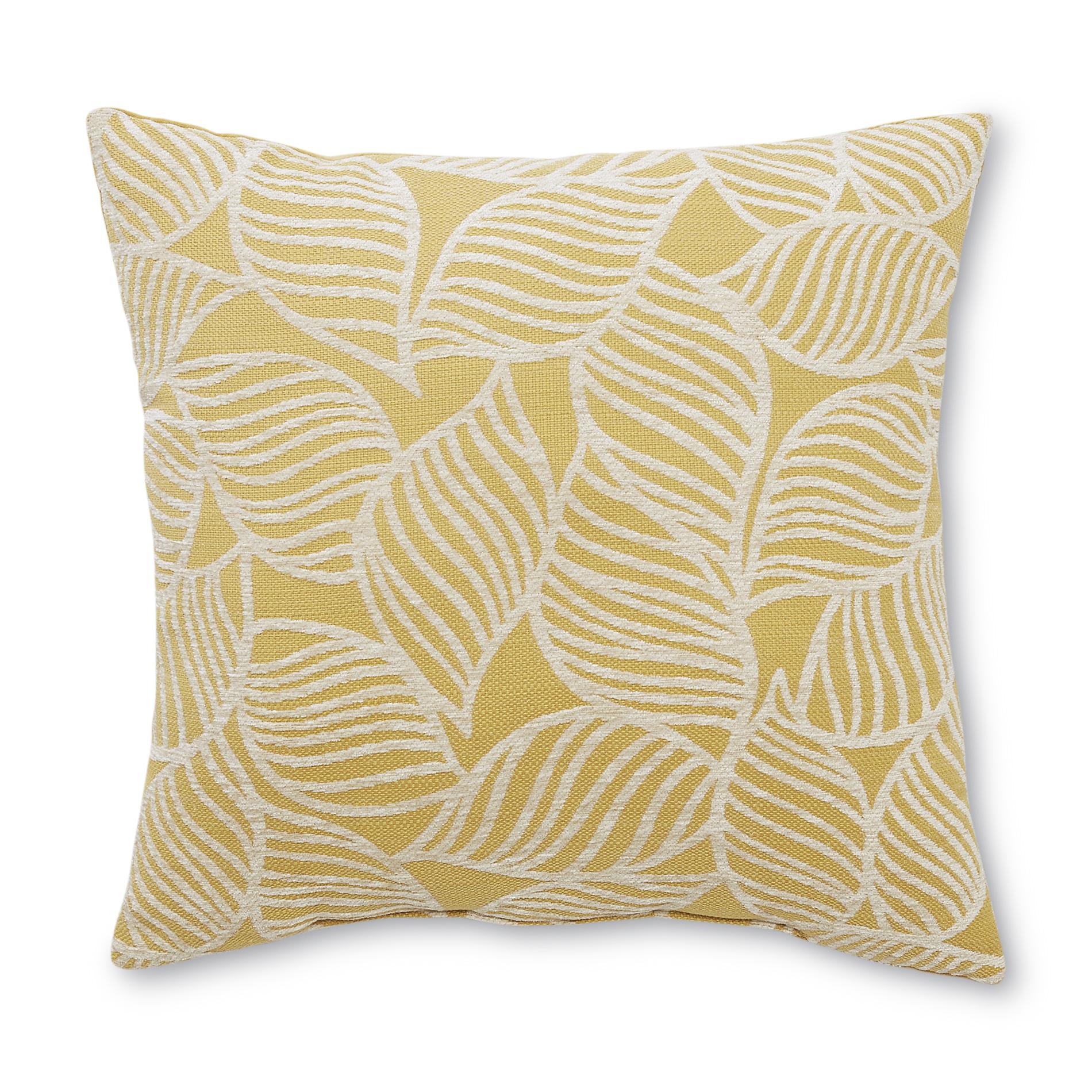 Essential Home Textured Decorative Pillow - Leaves - Home - Bed & Bath - Bedding - Decorative ...