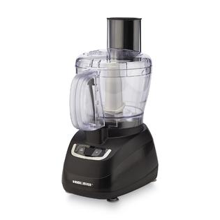 BLACK+DECKER FP1600B 8-Cup Food Processor - Black/Silver