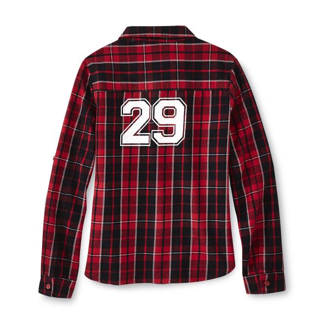 flannel graphic tee