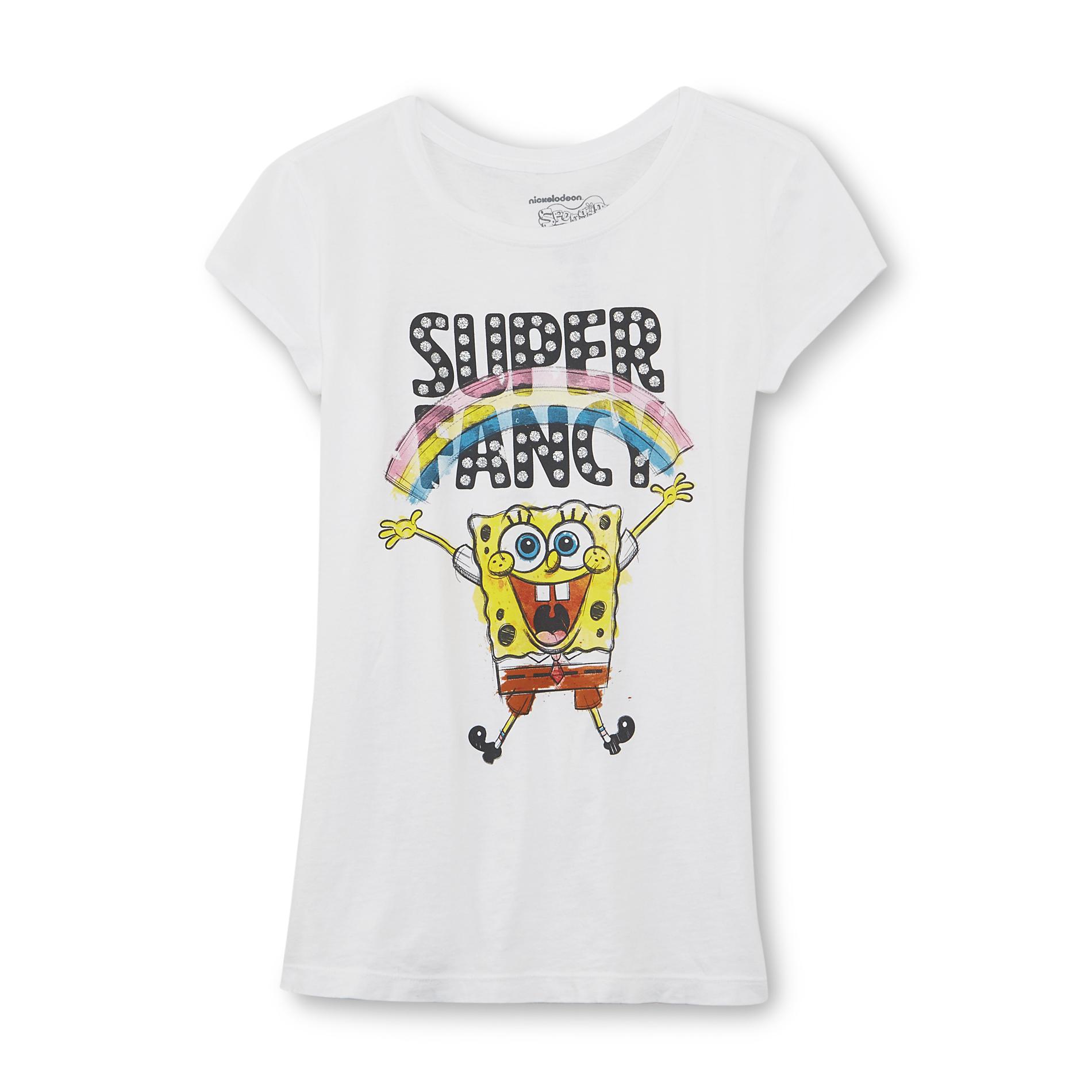 Nickelodeon SpongeBob SquarePants Girl's Graphic T-Shirt ...
