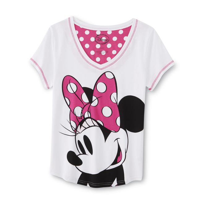 Disney Minnie Mouse Women's Pajama Top & Shorts