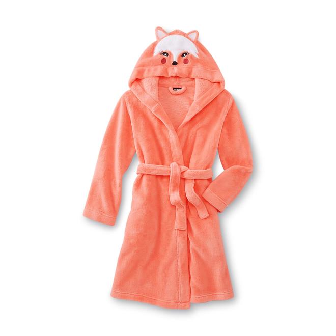 Joe Boxer Girl's Fleece Robe Fox Clothing, Shoes & Jewelry