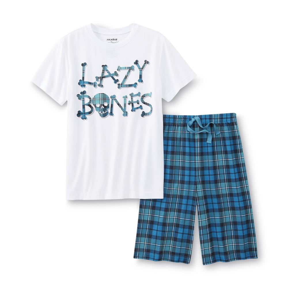 Boy's Short-Sleeve Pajamas - Basketball