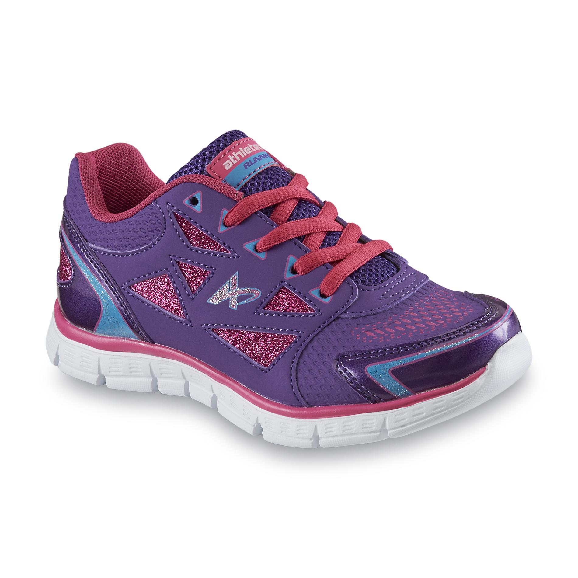 Athletech Girl's Dash Purple/Pink Running Shoe Shop Your Way Online Shopping & Earn Points on