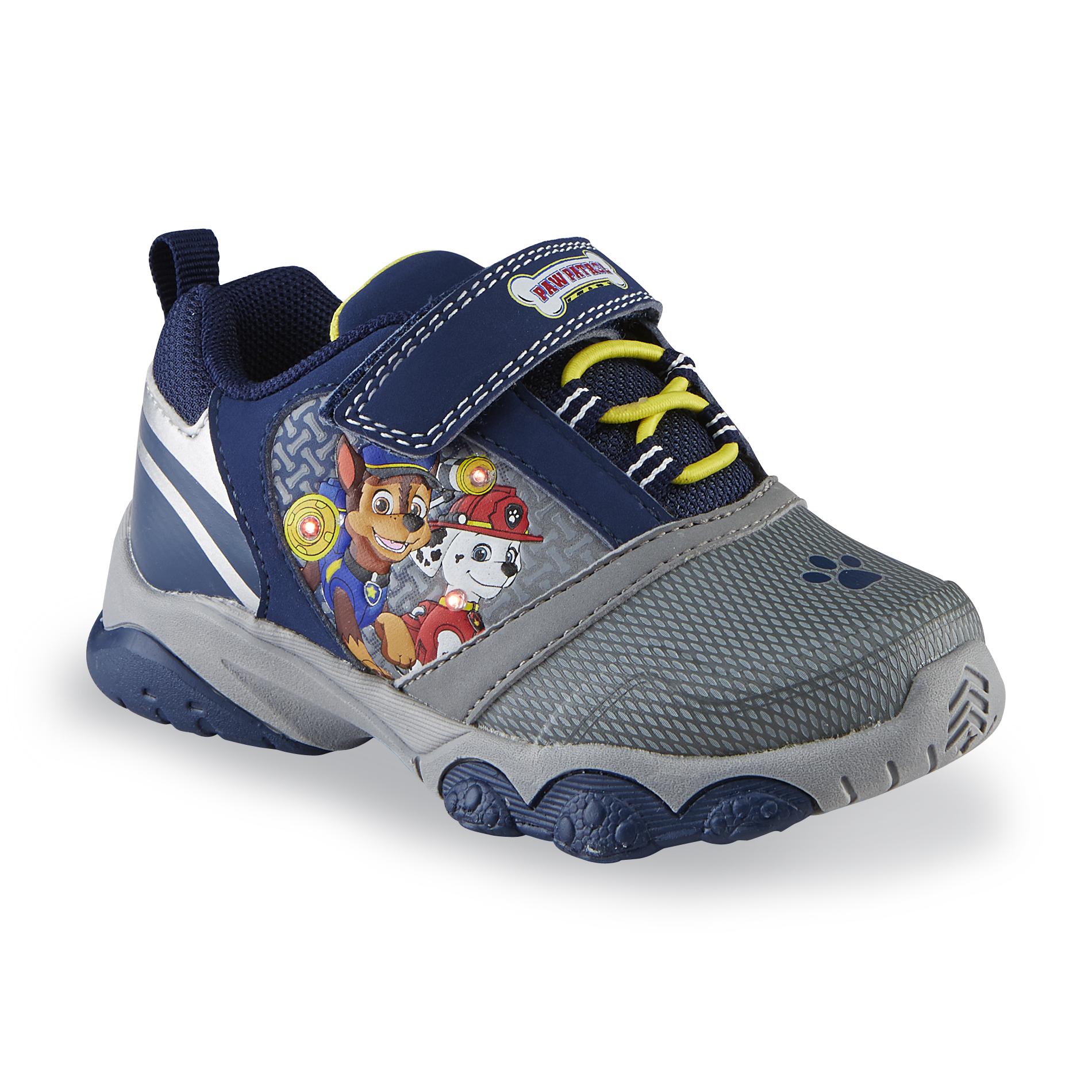 Nickelodeon Toddler Boy's PAW Patrol Blue Light-Up Sneaker ...
